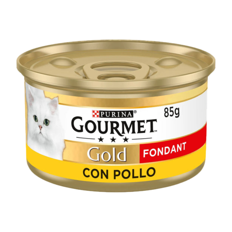 Gourmet Gold Fondant Multipack: Boeuf, Poulet, Thon, Saumon