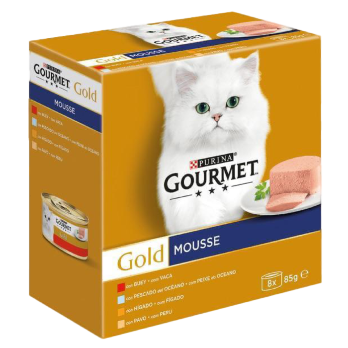 Gourmet Mousse dorée au Poulet ( 8 x 85G )