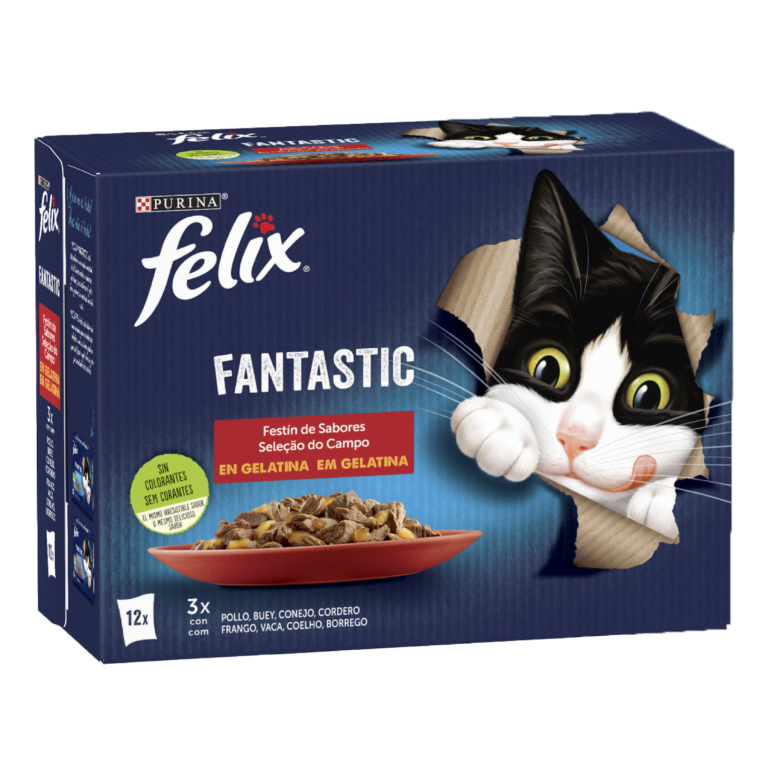 Purina Felix Multipack Fantastic Festin de viande en gelée