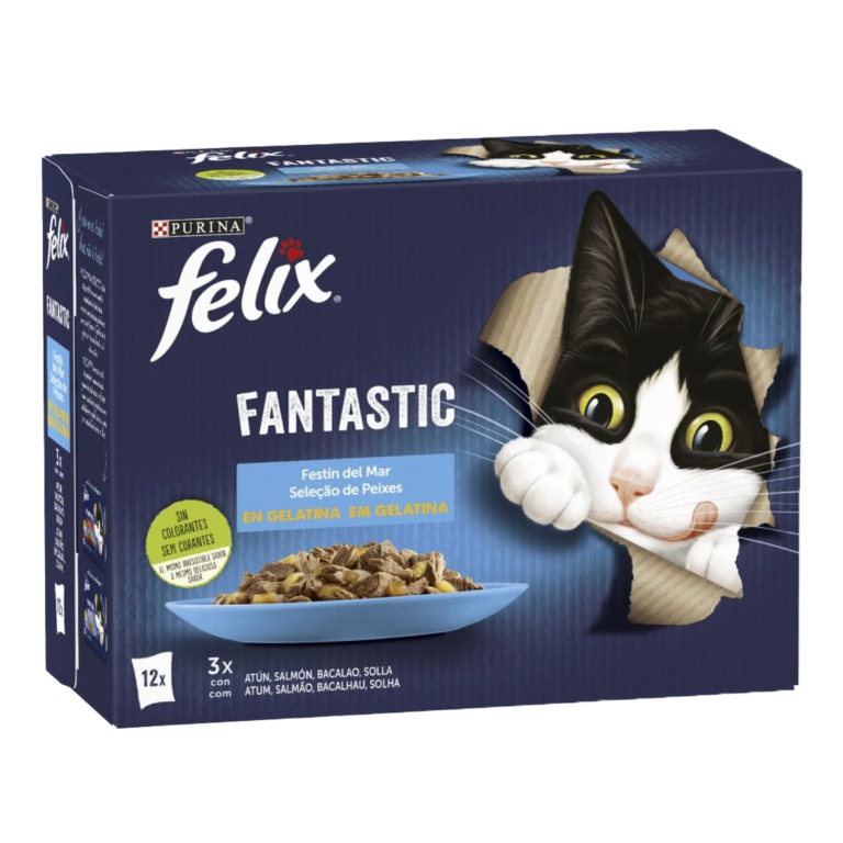 Purina Felix Multipack Fantastic Fête de la mer en gelée